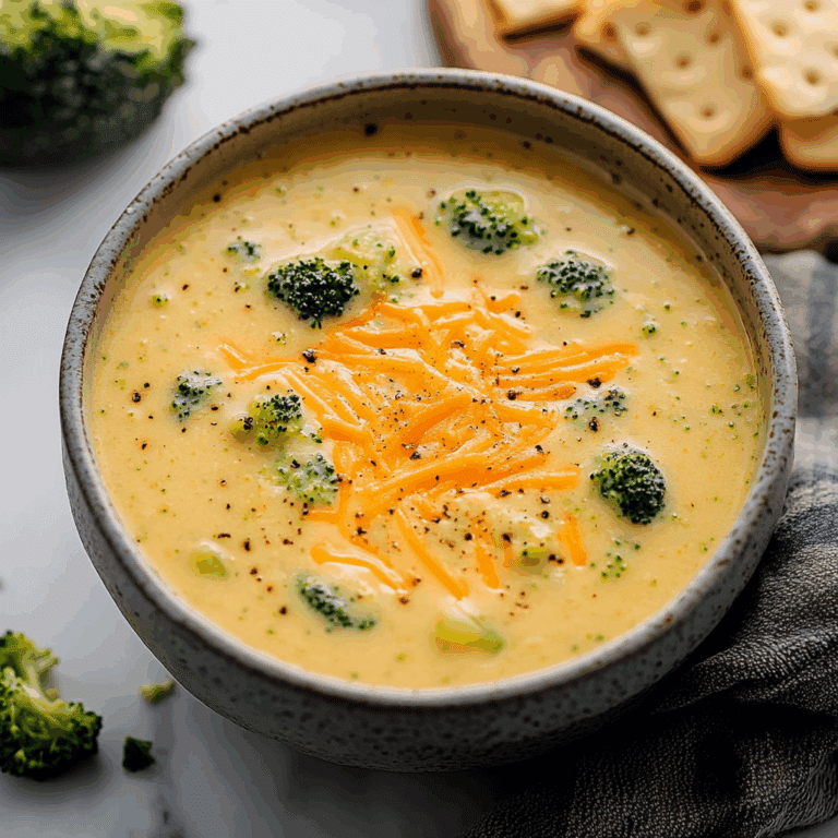 Broccoli Cheddar Soup