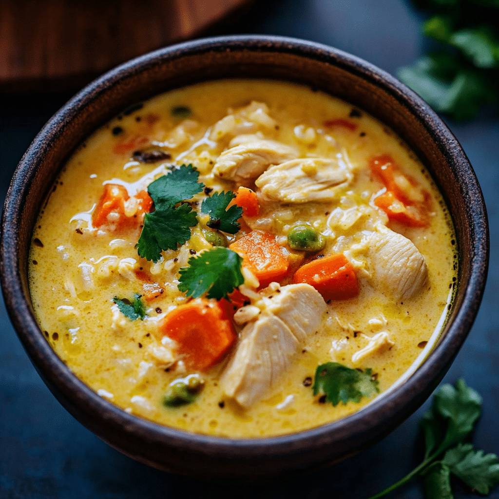 Chicken Curry Rice Soup