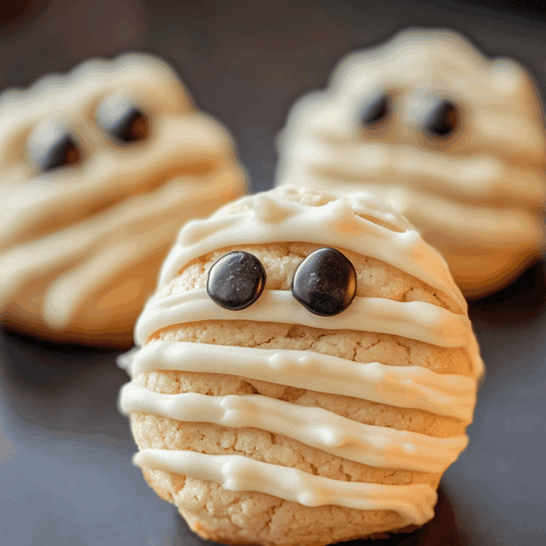 Mummy Cookies