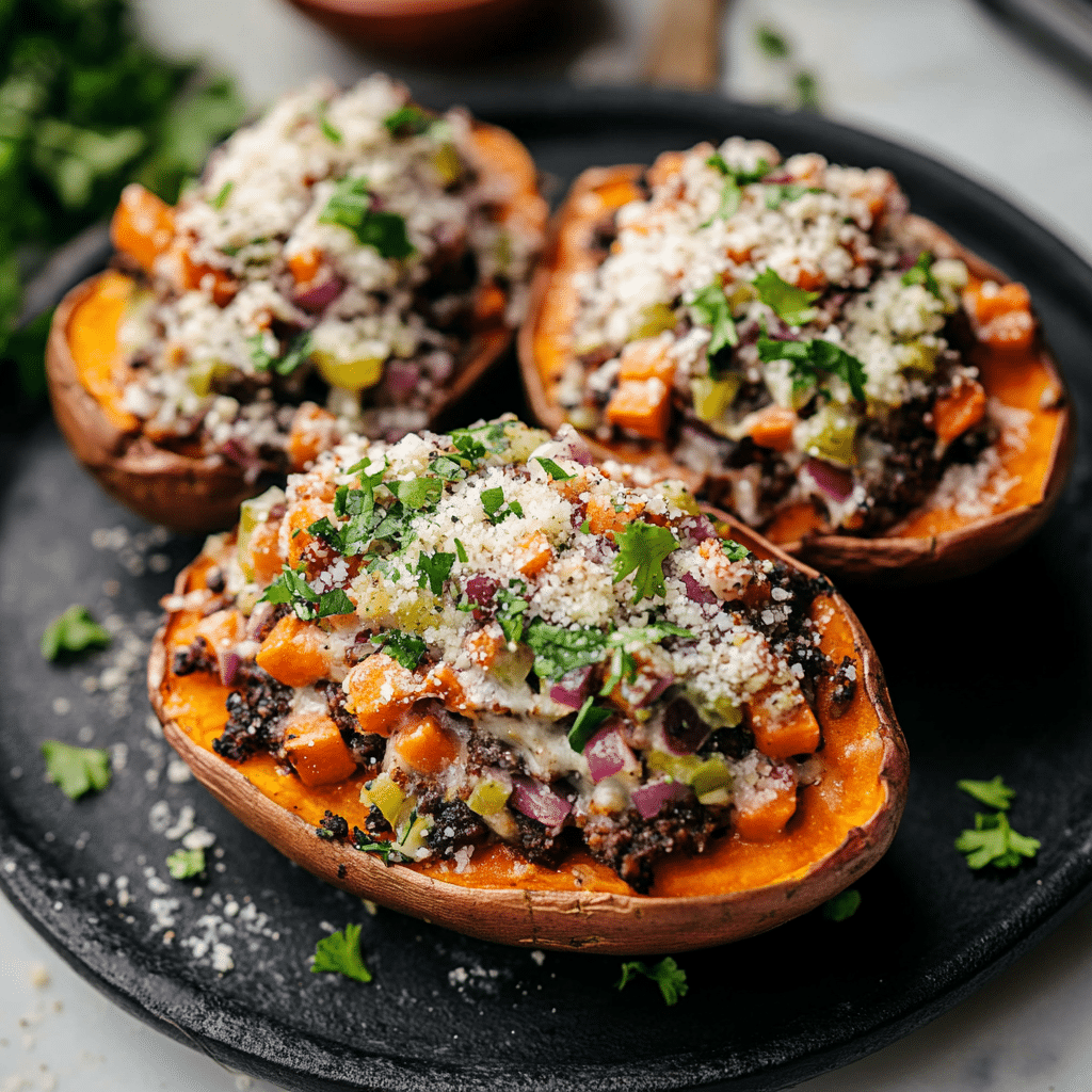 Stuffed Sweet Potatoes