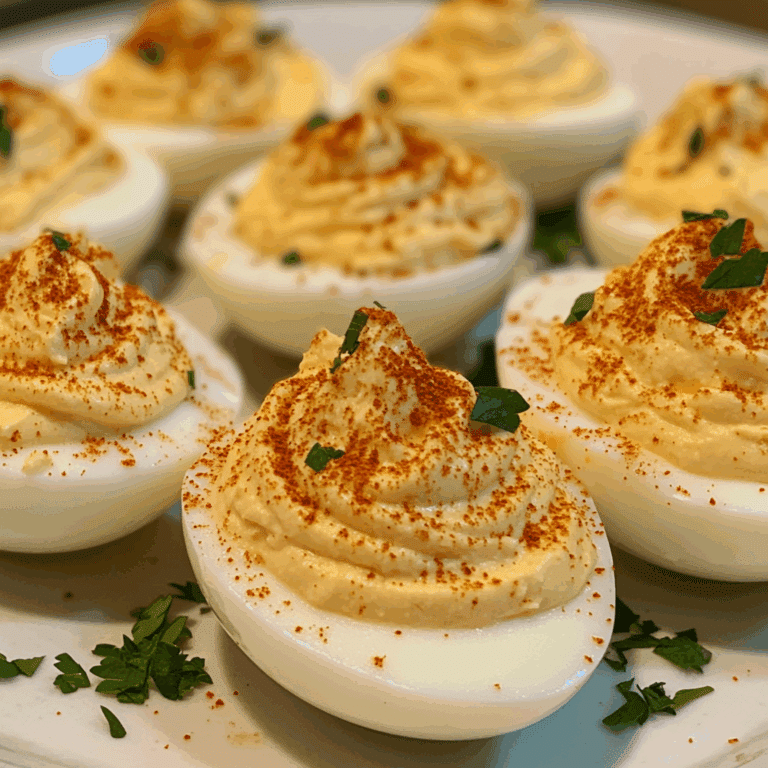 Air Fryer Deviled Eggs