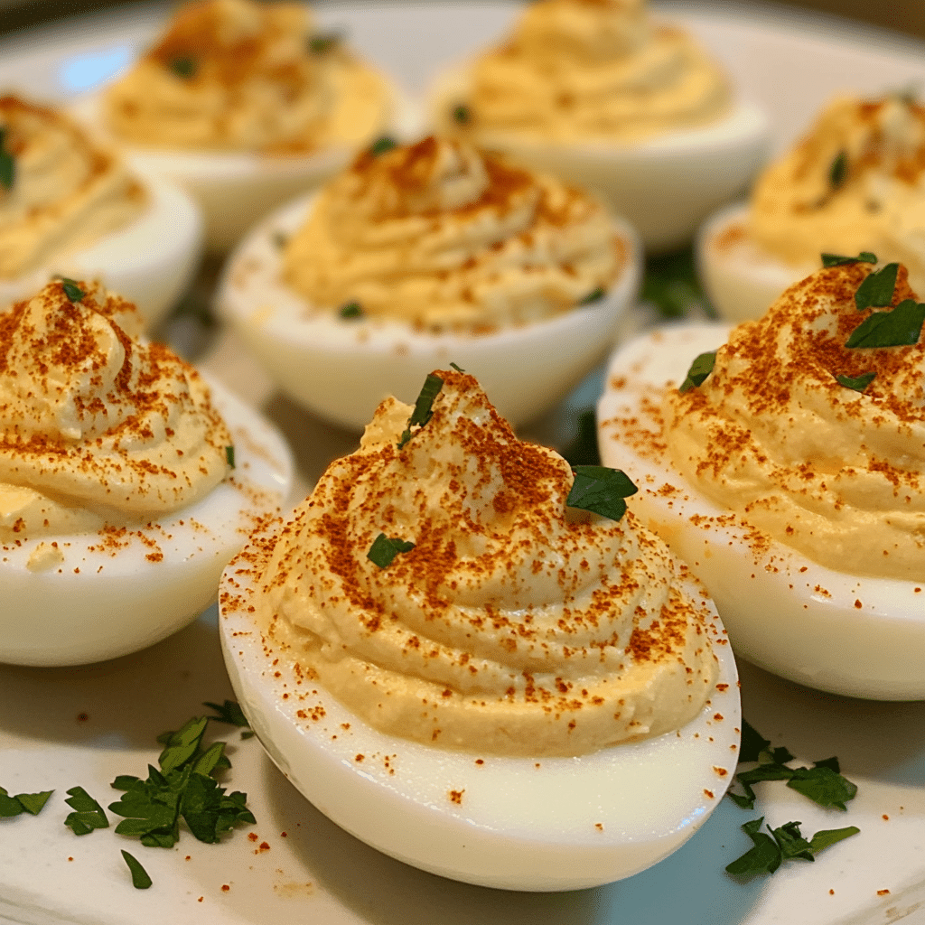 Air Fryer Deviled Eggs