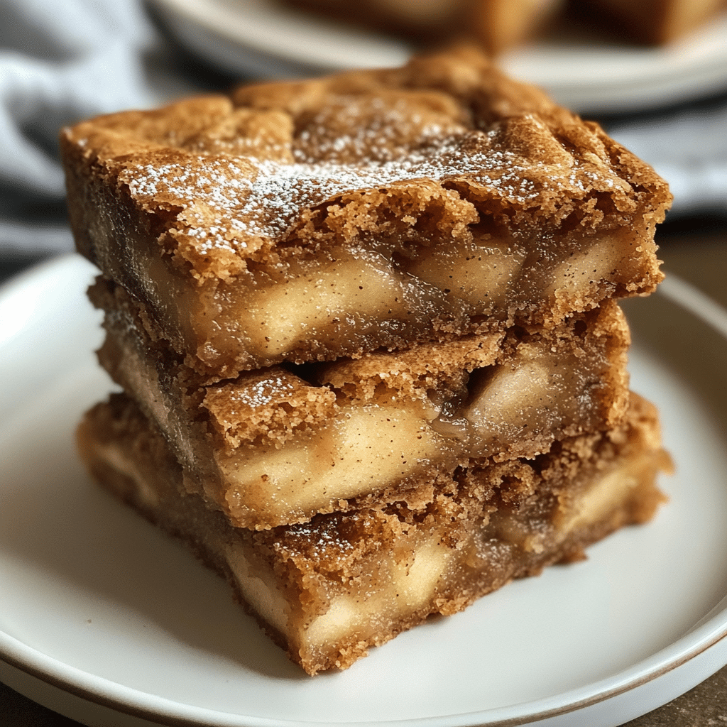 Apple Blondies