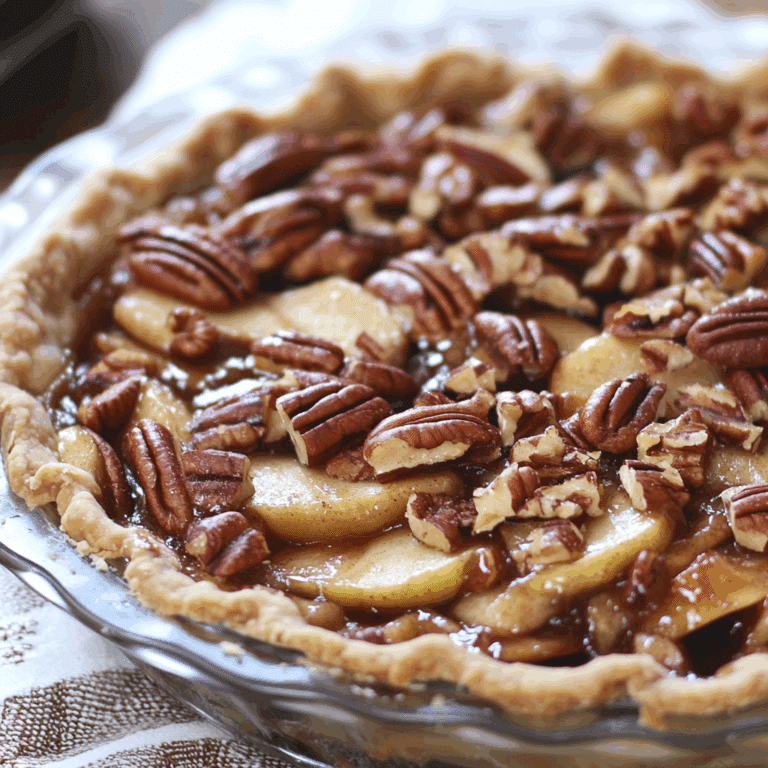 Apple Pecan Pie