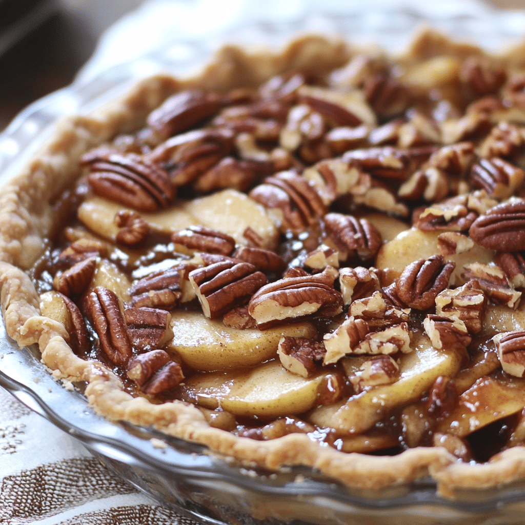 Apple Pecan Pie