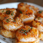 Cajun Shrimp and Cheesy Grits Bites