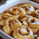 Caramel Apple Cinnamon Rolls