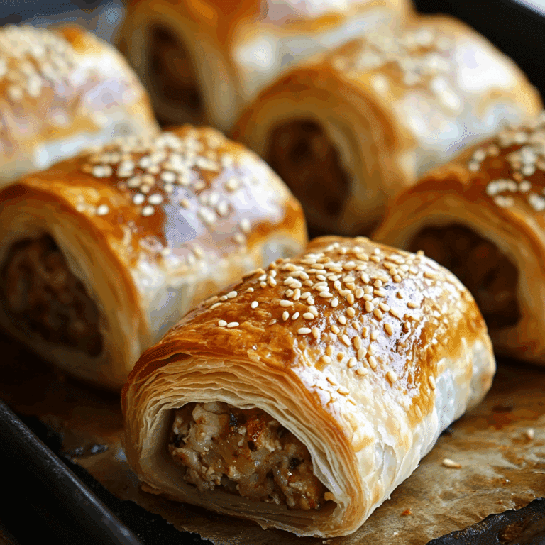 Chicken Sausage Rolls