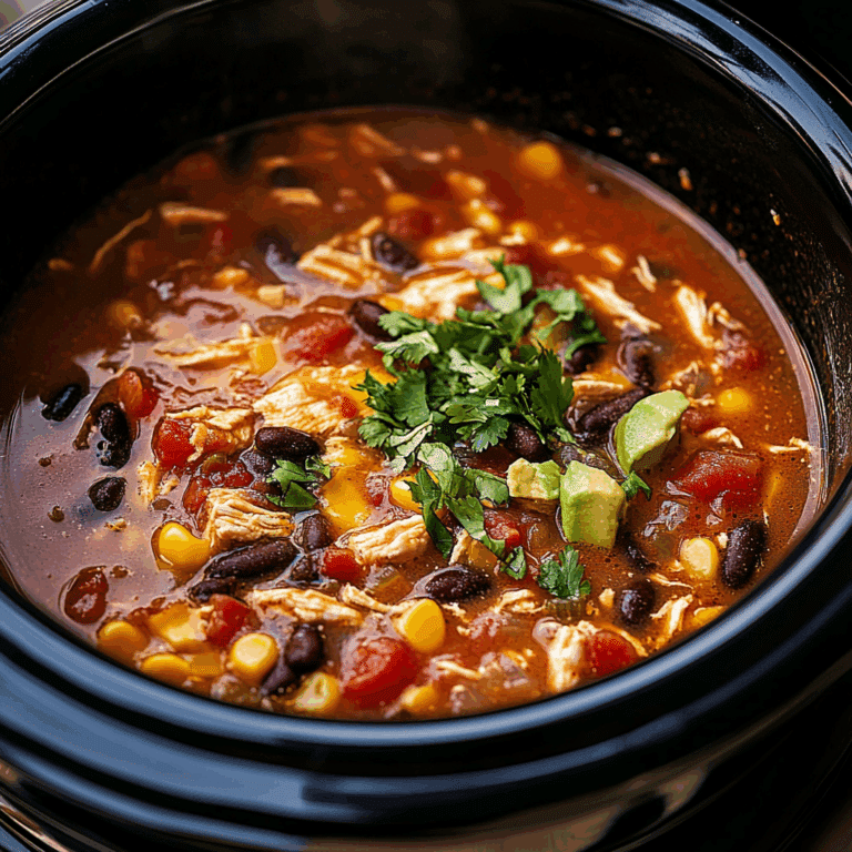 Chicken Taco Soup