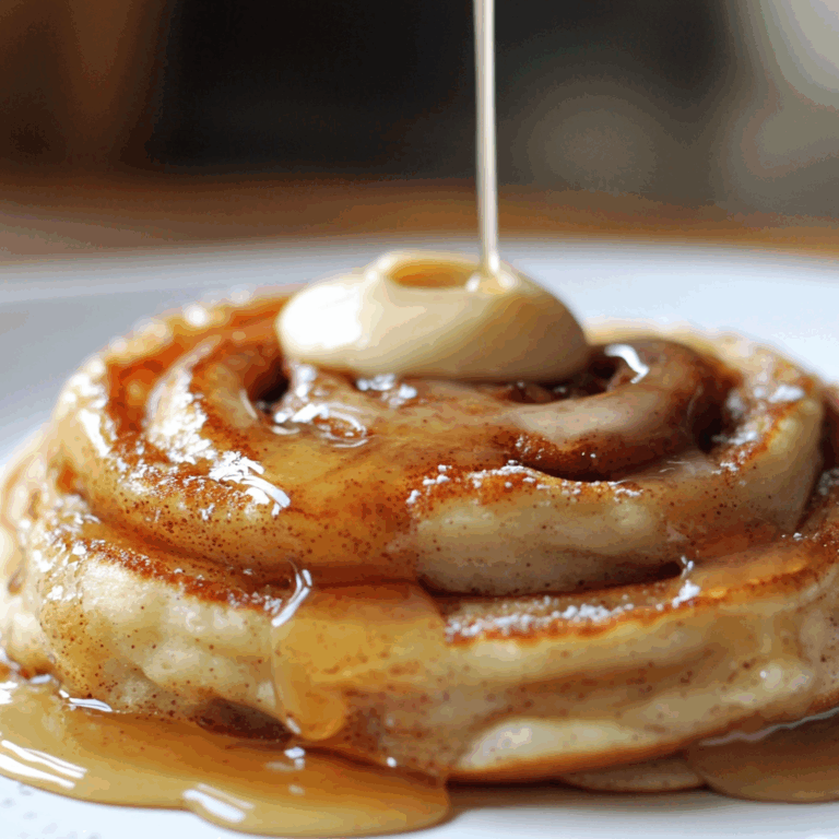 Cinnamon Roll Pancakes