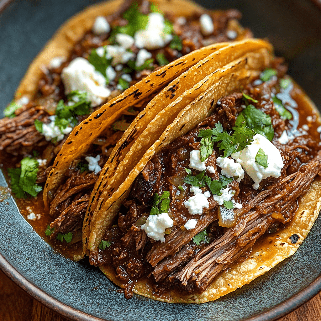 Crockpot Birria Tacos