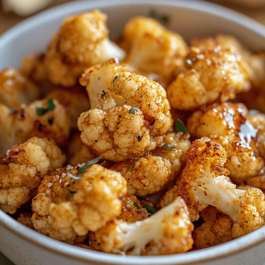 Hot Honey Cauliflower