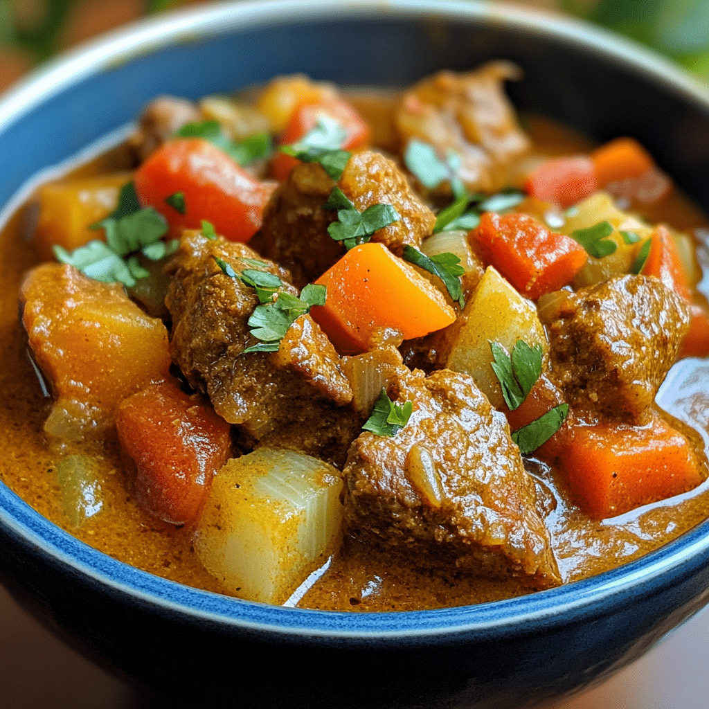 Instant Pot Lamb Curry with Vegetables