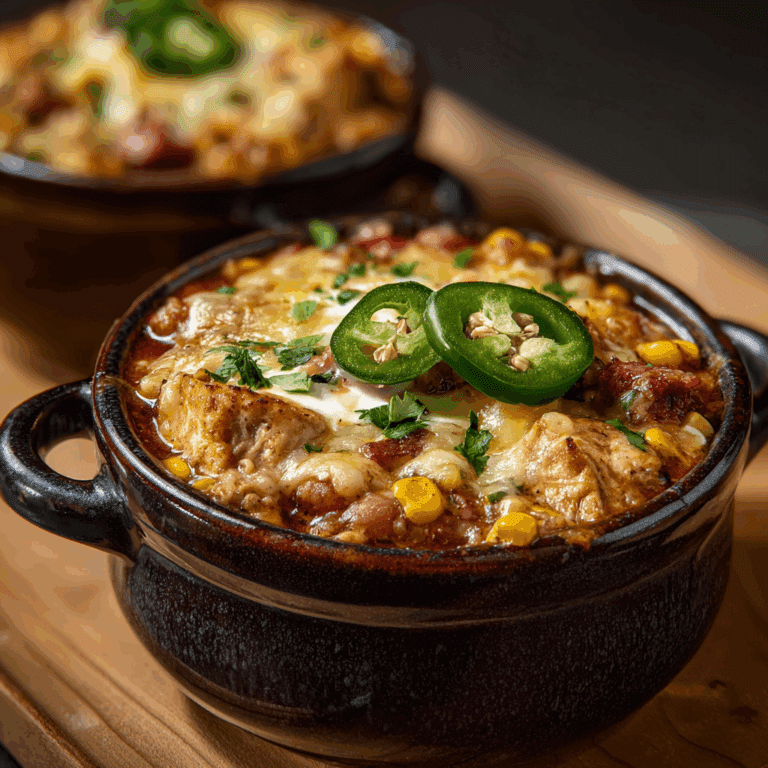 Jalapeño Popper Chicken Chili