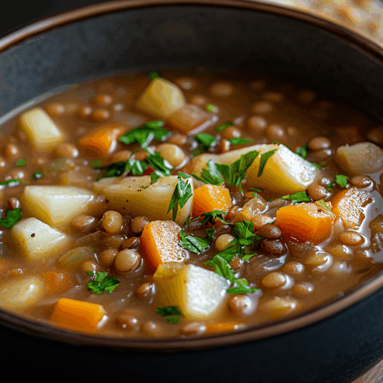 Lentil and Vegetable Soup