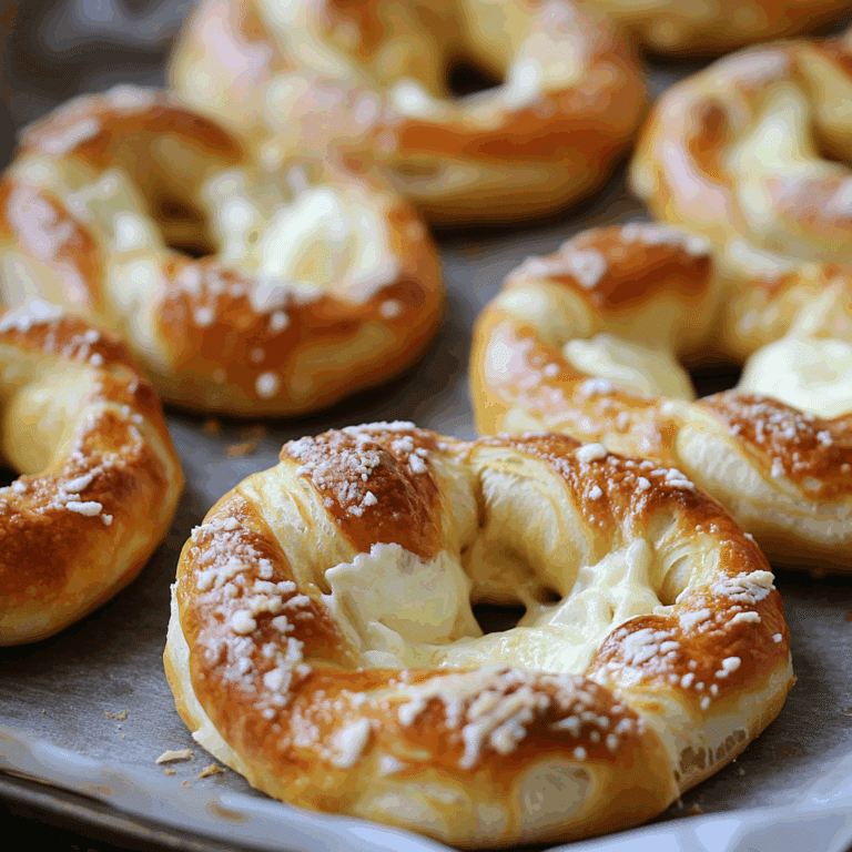 Mozzarella-Stuffed Pretzels