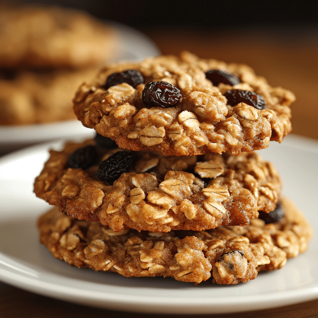 Oatmeal Raisin Cookies