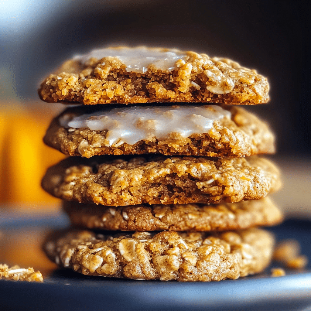 Pumpkin Oatmeal Cookies
