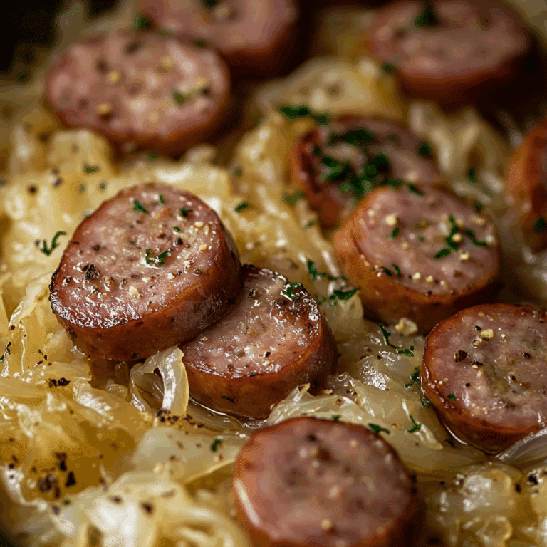 Sausage and Sauerkraut