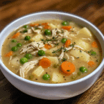 Slow Cooker Chicken Pot Pie Soup