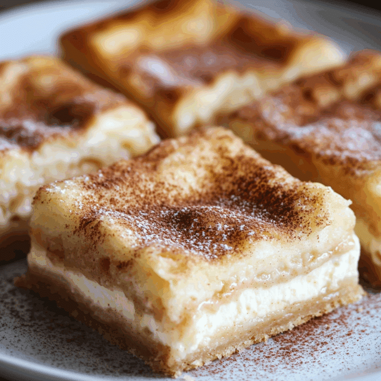 Sopapilla Cheesecake Bars with Cinnamon Sugar Crust
