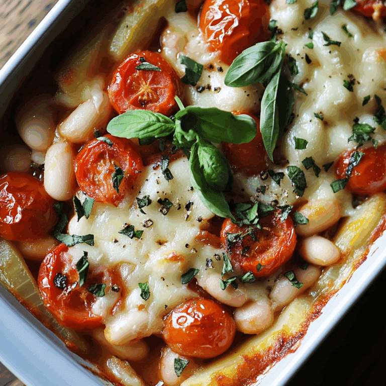 White Bean Tomato Bake