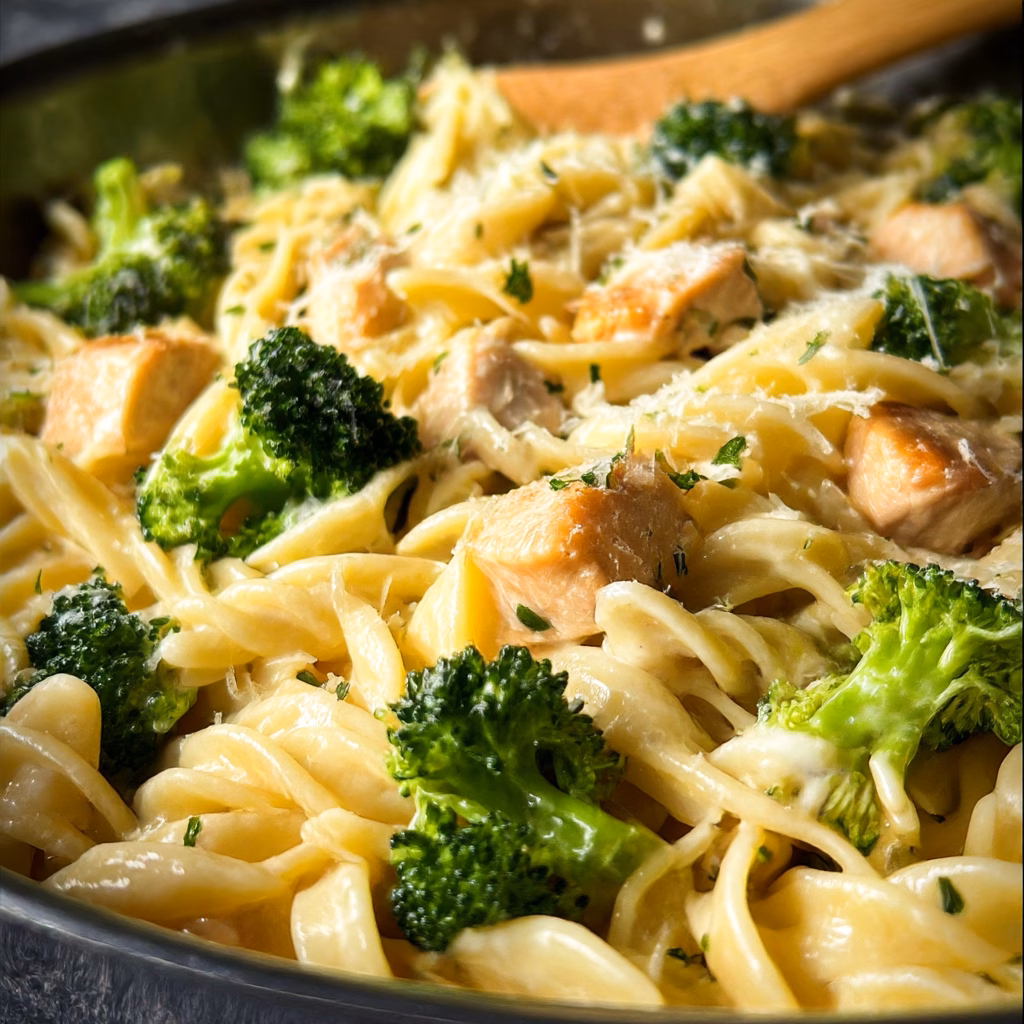 Chicken Broccoli Alfredo Pasta