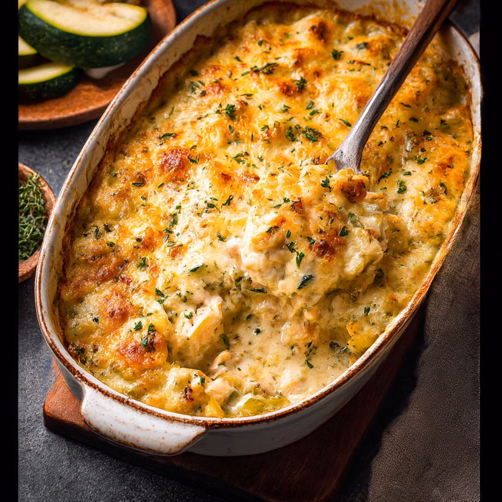 Chicken Zucchini Casserole