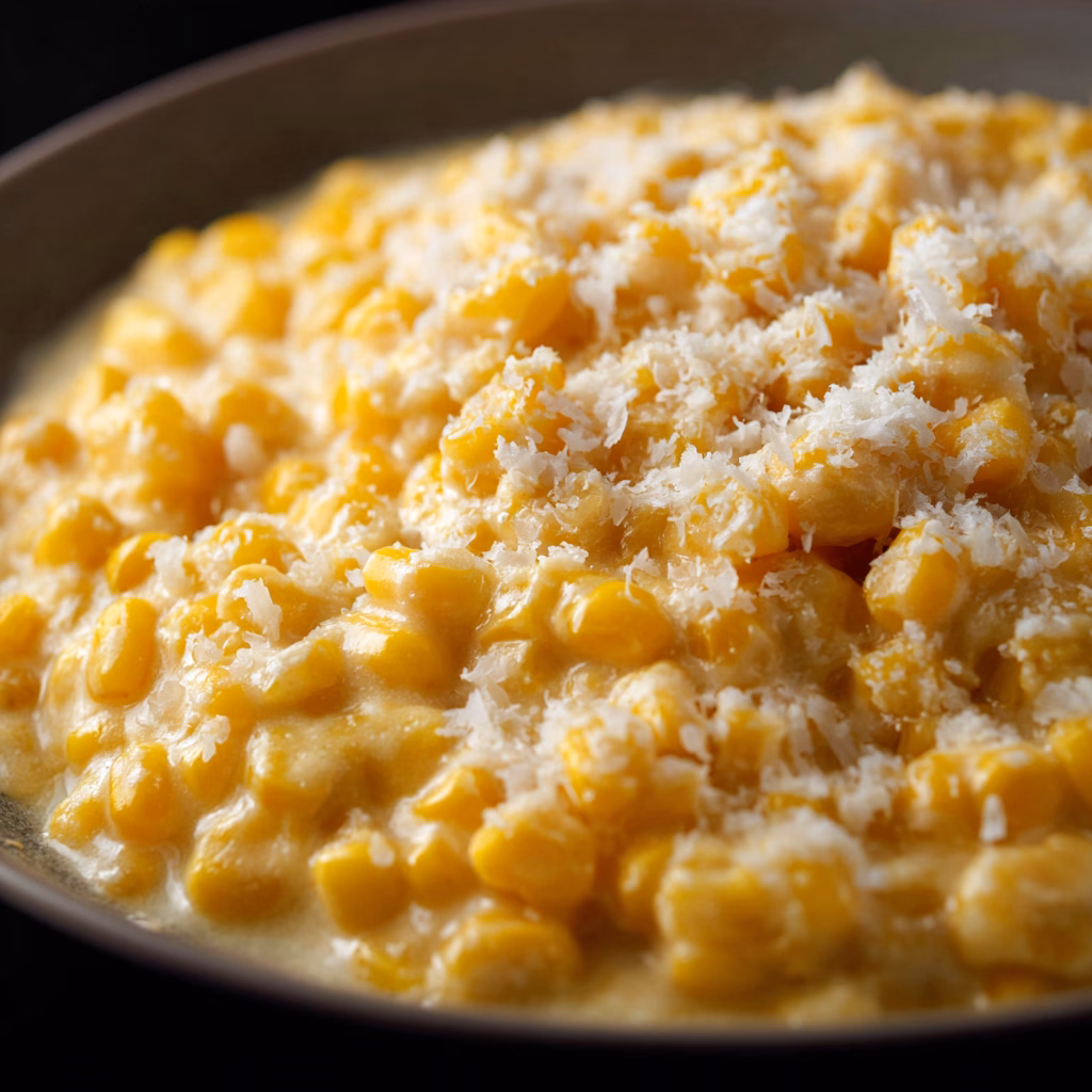Creamed Corn with Parmesan