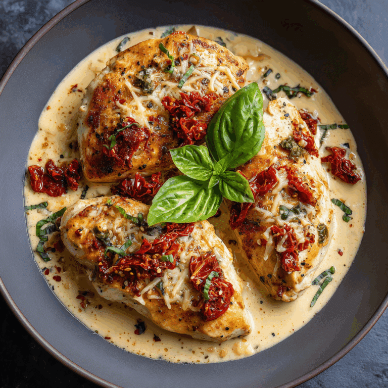 Creamy Marry Me Chicken with Sun-Dried Tomatoes