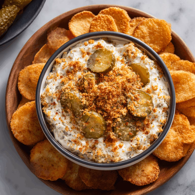 Crispy Fried Pickle Dip