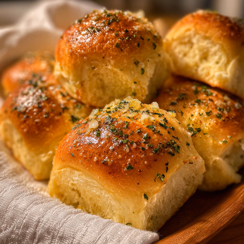 Garlic Butter Dinner Rolls