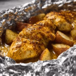 Honey Mustard Chicken Foil Packets