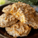 Protein Biscuits with Smoked Turkey and Cheddar Cheese