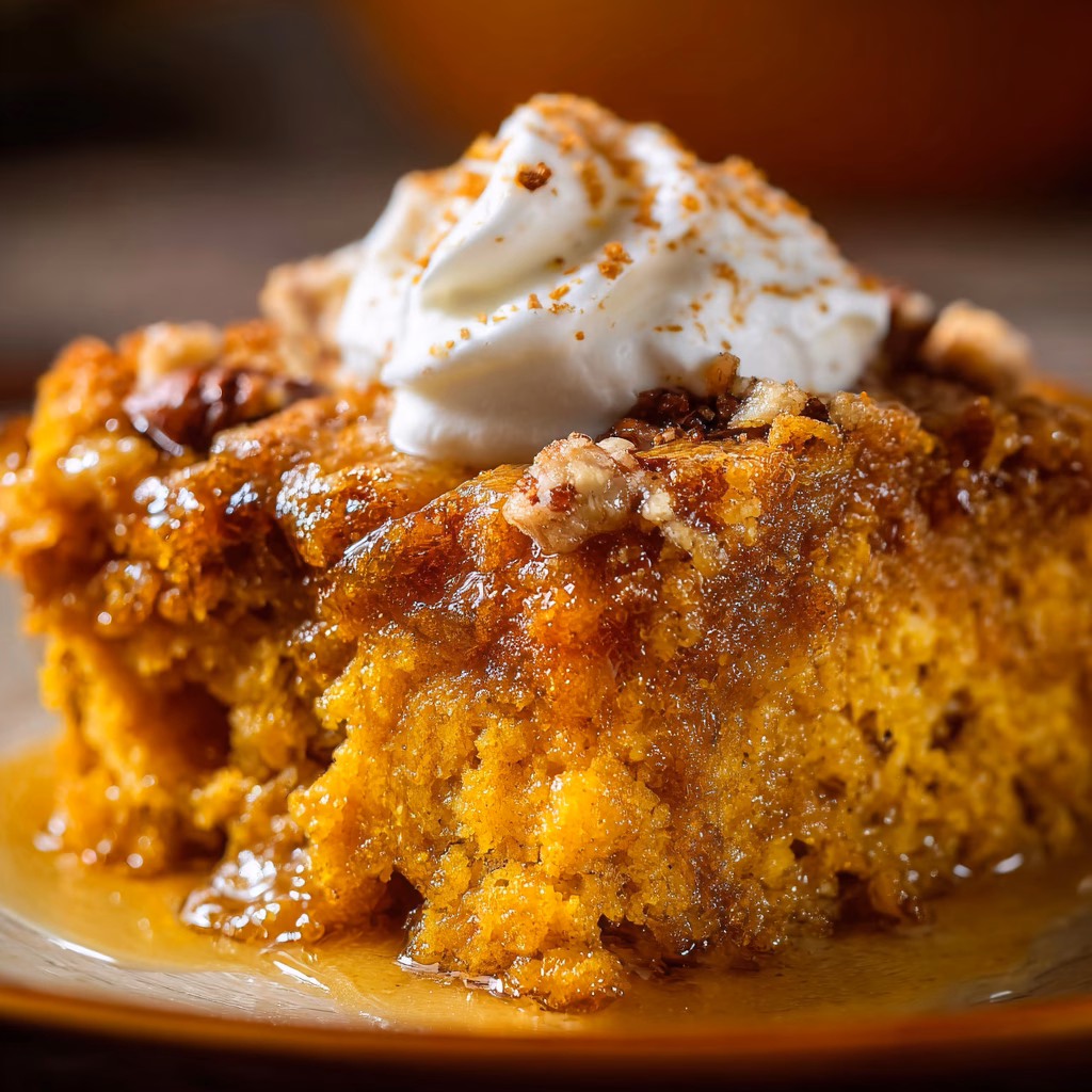 Pumpkin Dump Cake