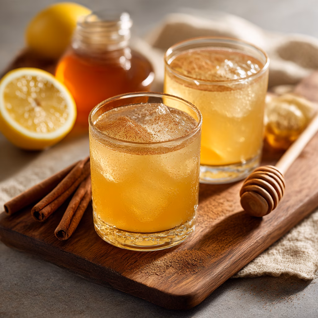 Spiced Honey Mocktail