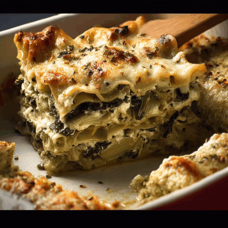 Spinach Artichoke Lasagna