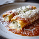Three Cheese Manicotti