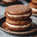 Tiramisu Whoopie Pies with Mascarpone Coffee Filling